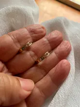 1 par de pendientes en línea de acero inoxidable con cristales, pendientes de aro, pendientes Brincos para mujeres y hombres, joyería