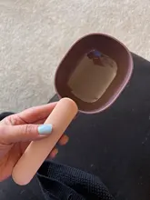 Cuchara de Alimentación de Mascotas multifuncional para perros, cuchara con bolsa sellada, vaso de medición creativo, diseño curvo, fácil de limpiar
