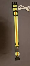 Glowing Collar Reflective Night-Safety Rechargeable Luminous Adjustable Nylon Waterproof