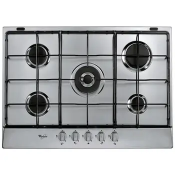 

Gas cooktop AKR 357 / IX 5 burners Gas color InoxWHIRLPOOL207.51