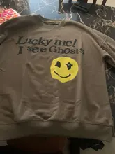 Ye must be Born again-Sudadera con capucha CPFM XYZ para niños, suéteres transparentes, sudaderas de tamaño asiático Kanye West, jerséis de alta calidad