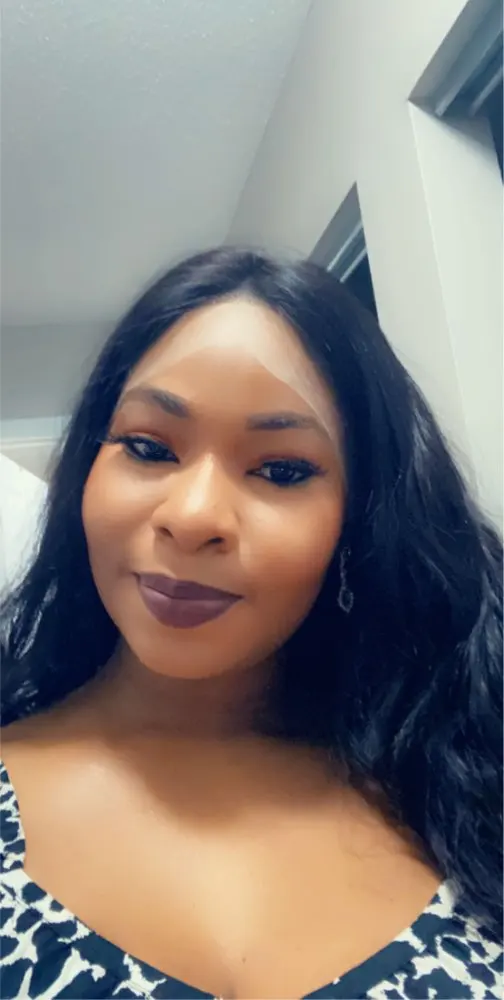 Brazilian Glueless 250 Density Body Wave Lace Wig photo review