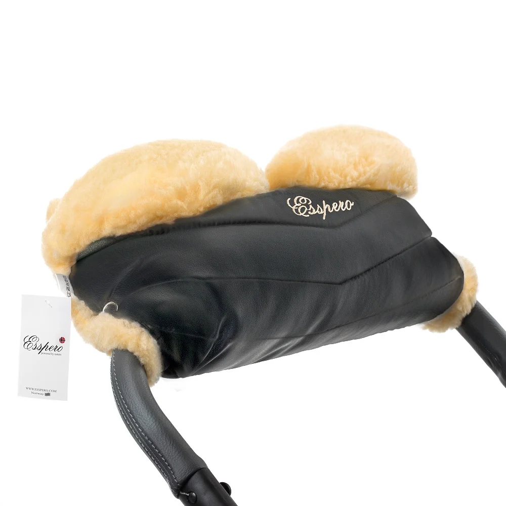 Муфта для рук на коляску Esspero Cosy Lux - Цвет: Black