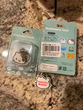 Mini Padlock Doll Metal Security Anti-Theft Silicone Cartoon Cute Creative