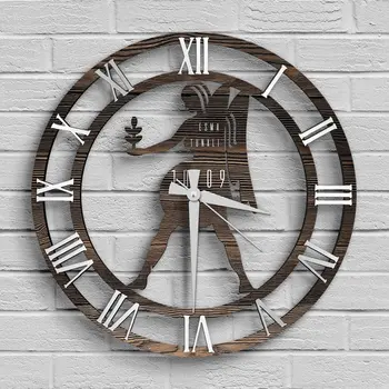 

Personalized Virgo Zodiac Design Wooden Wall Clock-Model A5