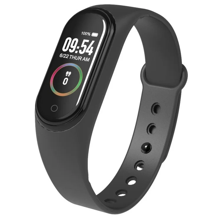 Фитнес-браслет CARCAM SMART BAND M4 шагомер, пульсометр, IP67, артериальное давление