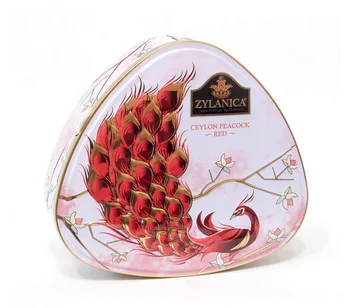 

Tea zylanica Ceylon Peacock, red, black leaf with additives, pekoe, 100 gr