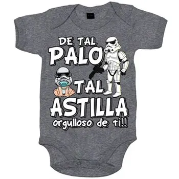 

Baby bodysuit parody Stormtrooper Star Wars Clone like father like proud of you