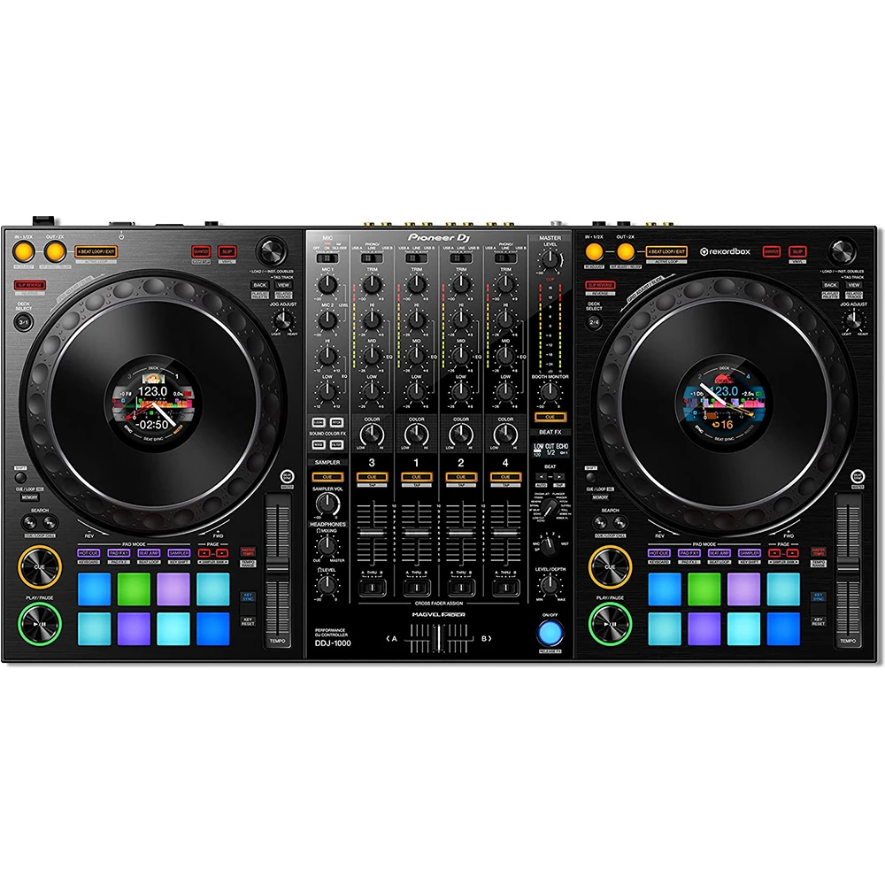 Профессиональный Dj контроллер Pioneer звуковой Миксер с защитным чехлом DDJ 1000 4