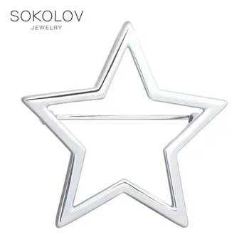 

Brooch Sokolov from silver fashion jewelry 925 women's/men's, male/female, women's male
