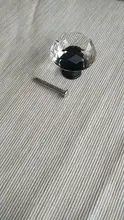 Wardrobe Handles Hardware Drawer Pull Cupboard Glass-Knobs Cabinet-Door Crystal Kitchen