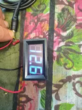 Voltímetro Digital para coche y motocicleta, voltímetro Digital de CC 4,5 V a 30V, Panel de medidor de voltaje rojo/azul/verde, 6V 12V, motocicleta electromóvil