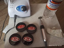 Tapacubos de centro de rueda de coche, 4 Uds., 56/60mm, reajuste de llanta automática, insignia, emblema creativo, pegatina de cubierta para KIA K2, K3, K5, Sorento, Sportage, Rio