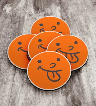 

Emoji Wood Badge (5 Pcs) 2