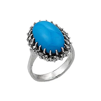 

Silver 925 Sterling Marcasite Ring