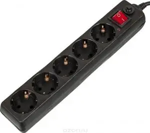 

Mains filter Buro 500sh-10-b 10 m (5 outlets) Black