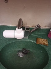 Onyzpily-grifo de cocina cromado Led extraíble, mezclador frío y caliente, 2 vías, 360 giratorio, montado en cubierta