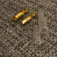 Wire-Bullet Terminal Motorcycle-Bullet-Terminals Crimp-Connectors Insulation Male Sheath