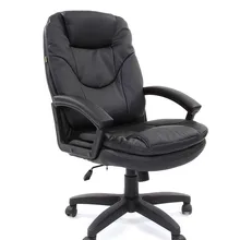 Офисное кресло Chairman 668 LT экопремиум черный