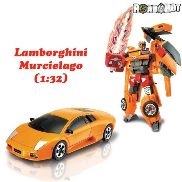Transformer for Lamborghini Murcielago, 1:32, light toy robot happy well  52010hw|Transformer/Robot| - AliExpress