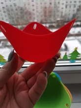 Egg Poachers Cookware Kitchen-Tools Steam-Eggs-Plate Egg-Pancake Healthy Silicone Tray