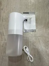 Dispensador de jabón automático sin contacto, máquina de espuma inteligente con Sensor infrarrojo y carga USB, desinfectante de manos