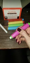 Soportes de tiza de embrague de plástico para maestro, Clip de tiza colorida no tóxico para la escuela, venta al por mayor, 5 uds., nuevo de 2020