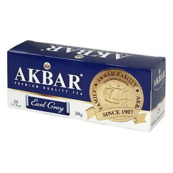 

Tea Akbar "Earl Gray", black with bergamot, 25 bags
