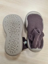 Zapatos de calcetín antideslizantes para bebé, zapatos de suela de goma suave, calcetín para bebé, botines para bebé