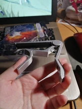 HG-accesorios universales para guitarra Capo, llave de cambio rápido, Metal de aleación de aluminio, guitarra acústica clásica, Capo para piezas de guitarra