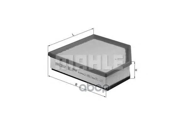Фильтр Воздушный Volvo S60/S80/V60/V70/Xc60/Xc70 3.0/3.2 06- Mahle/Knecht Lx15932 Mahle/Knecht арт. LX15932
