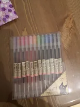 Lote de 12 bolígrafos creativos de Gel de 0,5mm, 12 colores, marcadores de tinta de color, papelería, estilo de moda, regalo de artículos de oficina