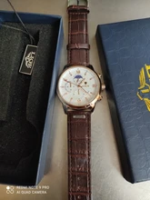 LIGE-reloj analógico con correa de cuero para hombre, accesorio de pulsera de cuarzo resistente al agua con cronógrafo, complemento masculino deportivo de marca de lujo con diseño de fase lunar 24 horas, incluye caja, 2021