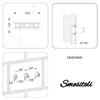 Smesiteli Shower System Set  Brushed Gold Wall Mount Bathroom Faucet Hidden Brass Hot Cold Valve Bath Shower Rain Shower Kit 3