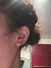 Pendientes minimalistas de plata de ley 925 para mujer, joyería INS con hebilla para oreja, circulares y pequeños, redondos, de oro y plata