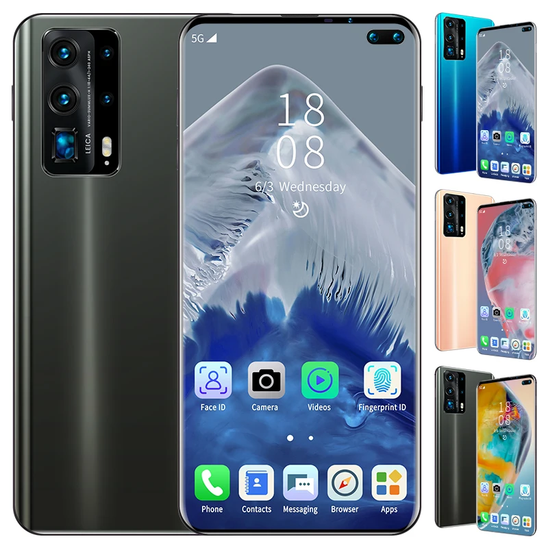 Global Version P48 Pro Android Smartphones 6.6'