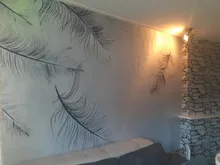 Custom Wallpaper Mural Nordic-Style Papel-De-Parede Beibehang 3d Blues And Elegant Simple