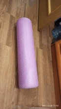 Rodillo de masaje de espuma EVA de alta densidad para Yoga, rodillos para Pilates, gimnasio, columna de masaje muscular, 45/60cm