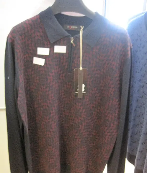 

Sweater Polo Collar Button Male Sweater Sweater 3901-1