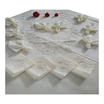 

Golden Class French Dinner Set Table Cloth Set