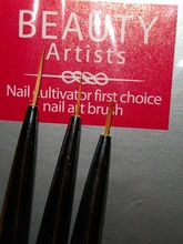 3 piezas de arte de uñas, bolígrafos, pinceles, pintura delineador, puntas 3D, conjunto de pinceles de gel acrílico UV para dibujar, herramienta de manicura para diseño de uñas francés