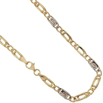 

Yellow Gold Filled Men 'S Necklace and White 803321722737
