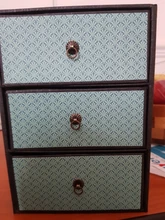 Cajón de sol antiguo para escritorio, tirador de puerta perilla para muebles, Hardware, mango de Pin de anillo, tono bronce, 40 Uds.