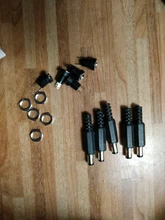 Jack-Socket-Adapter Plug-Jack Power-Connector Male-Plug Pin DC-022B 5pair 10PCS