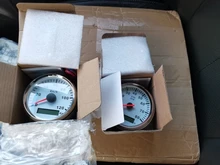 Tacómetro para barco de 8K, medidor de tacómetro marino, LCD, reloj de arena, 12V/24V, 8000 RPM, 85mm, toerenteler