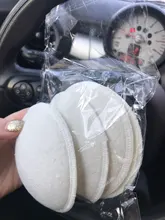 4 Uds. Blanco nuevo, almohadillas de bambú para lactancia, lavables, impermeables, almohadillas de pechos reutilizables
