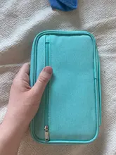 Cartera de viaje para pasaporte familiar, organizador de documentos creativo, resistente al agua, accesorios de viaje, bolsa de documentos, tarjetero