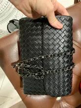 Bandolera de cuero para mujer, diseño de marca de lujo, 100%, tejido de piel de oveja, alta gama, gran capacidad, 2021