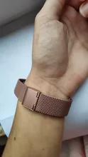 Pulsera de Metal para Xiaomi Mi Band 3, 4, 5, 6, sin tornillo, de acero inoxidable