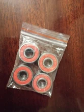 Shafts Wheels Bearing Ball-Roller Skateboard Scooter 608RS Precision Abec 9 Steel 4pcs